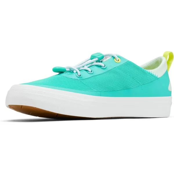 Columbia Womens Bonehead PFG Boat ShoeElectric TurquoiseWhite