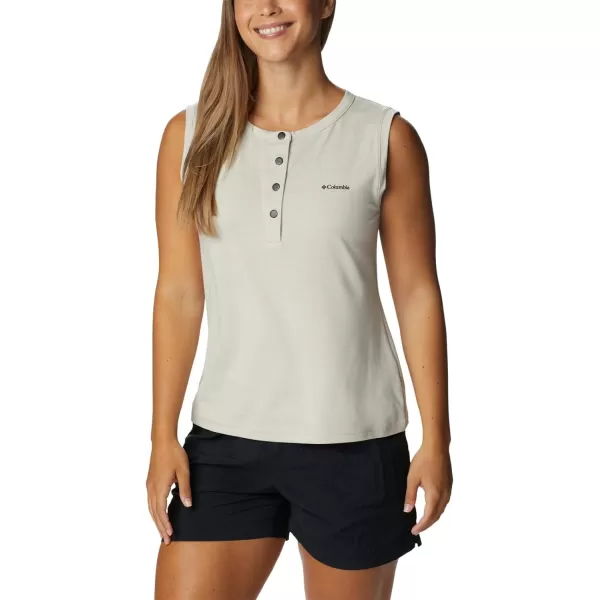 Columbia Womens Coral Ridge Sleeveless TopDark Stone