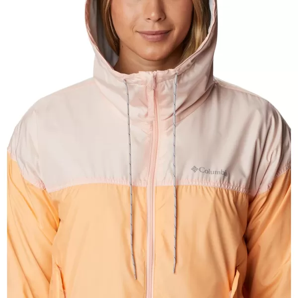 Columbia Womens Flash Challenger Lined WindbreakerPeachPeach Blossom