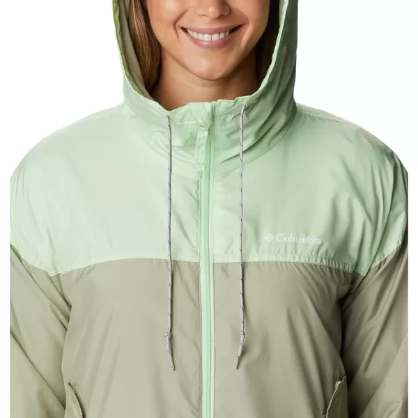 Columbia Womens Flash Challenger Lined WindbreakerSafariKey West