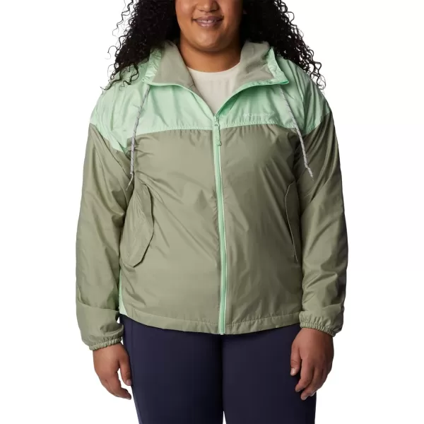 Columbia Womens Flash Challenger Lined WindbreakerSafariKey West