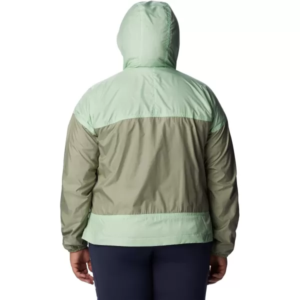 Columbia Womens Flash Challenger Lined WindbreakerSafariKey West