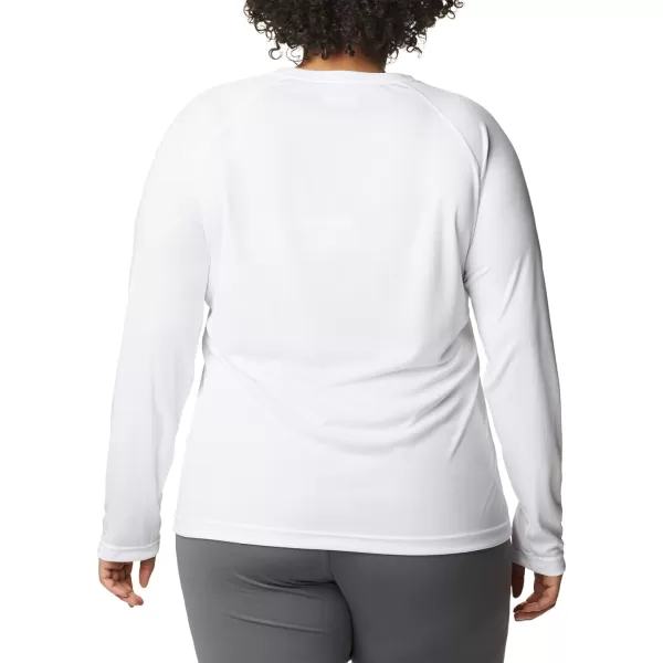 Columbia Womens Fork Stream Long Sleeve ShirtWhite