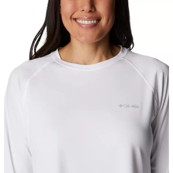 Columbia Womens Fork Stream Long Sleeve ShirtWhite