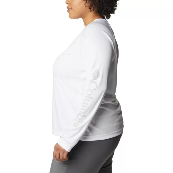 Columbia Womens Fork Stream Long Sleeve ShirtWhite