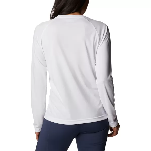 Columbia Womens Fork Stream Long Sleeve ShirtWhite