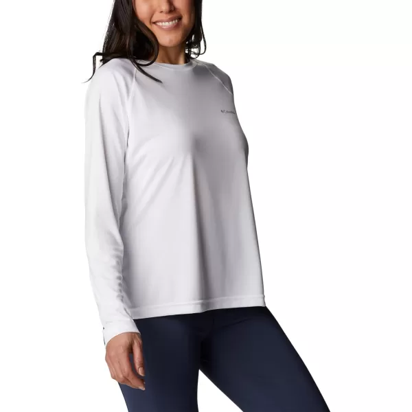 Columbia Womens Fork Stream Long Sleeve ShirtWhite