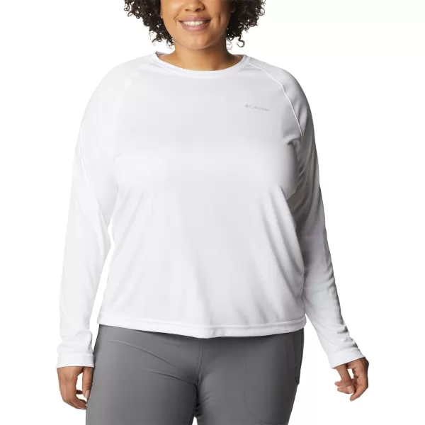 Columbia Womens Fork Stream Long Sleeve ShirtWhite