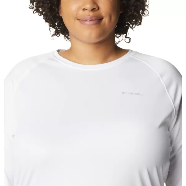 Columbia Womens Fork Stream Long Sleeve ShirtWhite