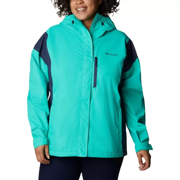 Columbia Womens Hikebound JacketElectric TurquoiseNocturnal