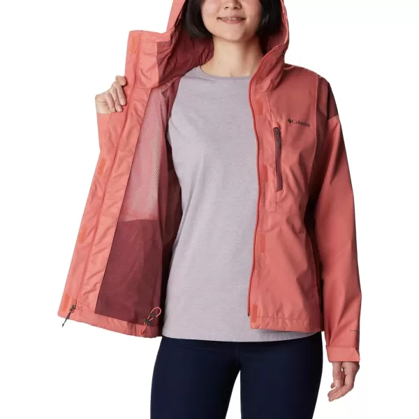 Columbia Womens Hikebound JacketFaded Peach  Beetroot