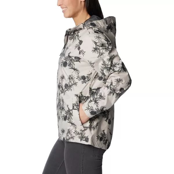 Columbia Womens Inner Limits Ii JacketDark Stone Pinecones Print