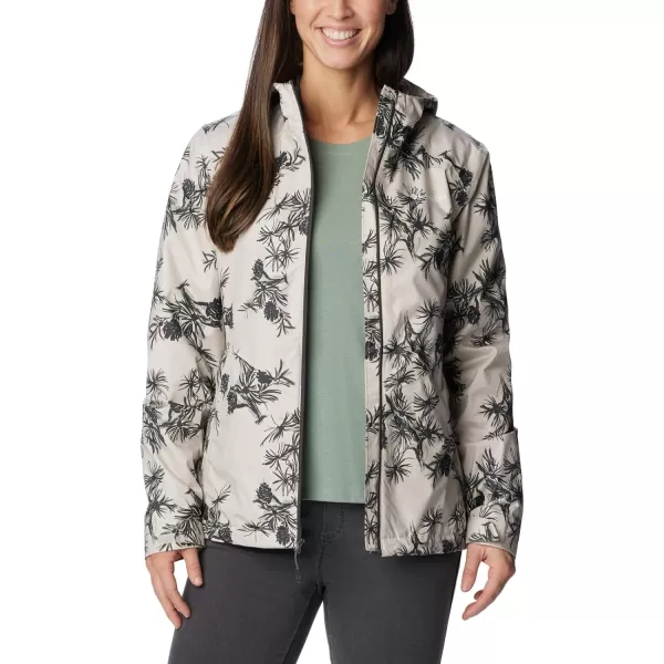 Columbia Womens Inner Limits Ii JacketDark Stone Pinecones Print