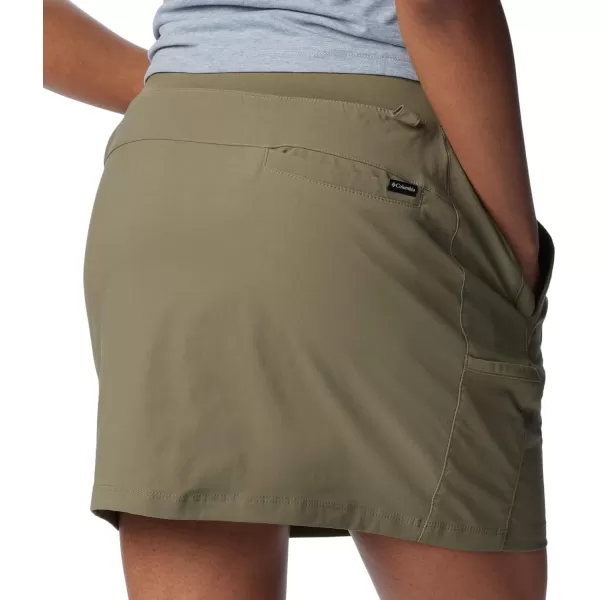 Columbia Womens Leslie Falls SkortStone Green