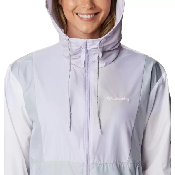 Columbia Womens Lily Basin JacketPurple TintWhiteCirrus Grey