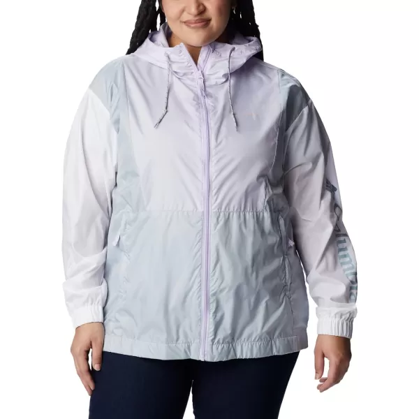 Columbia Womens Lily Basin JacketPurple TintWhiteCirrus Grey