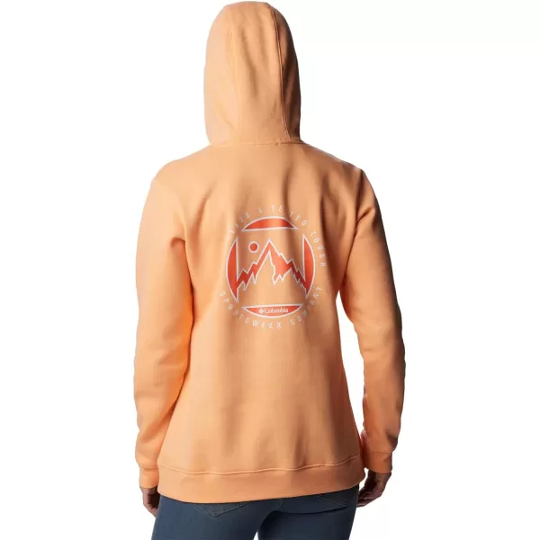 Columbia Womens Logo Ii HoodiePeachBoundless