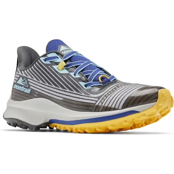 Columbia Womens Montrail Trinity Ag Trail Running ShoeGrey IceSpring Blue