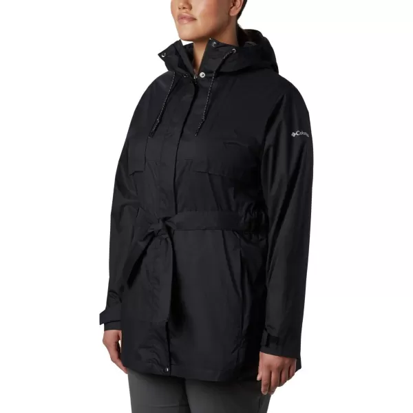 Columbia Womens Pardon My Trench Ii Rain JacketBlack