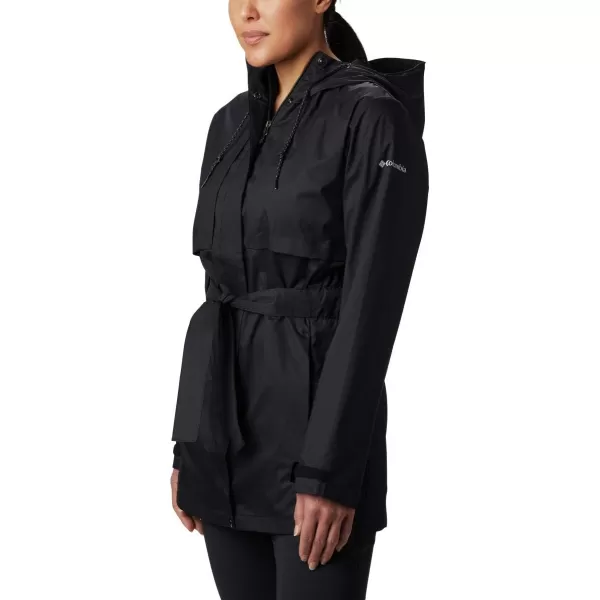 Columbia Womens Pardon My Trench Ii Rain JacketBlack