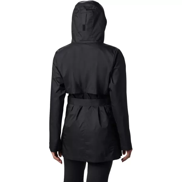 Columbia Womens Pardon My Trench Ii Rain JacketBlack