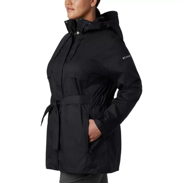 Columbia Womens Pardon My Trench Ii Rain JacketBlack