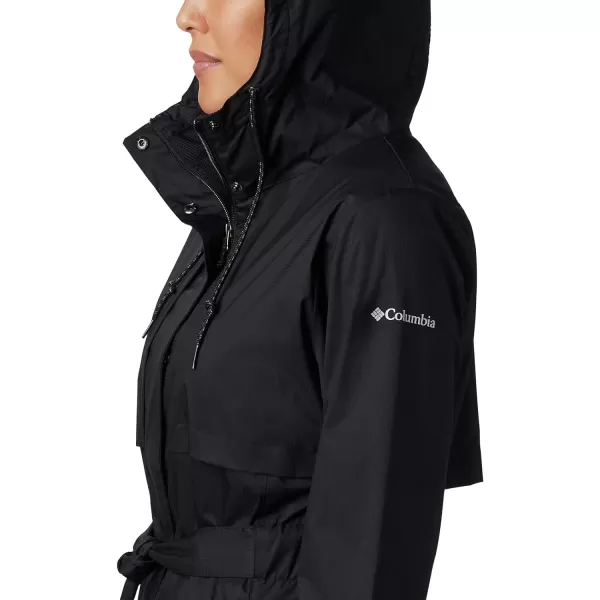 Columbia Womens Pardon My Trench Ii Rain JacketBlack