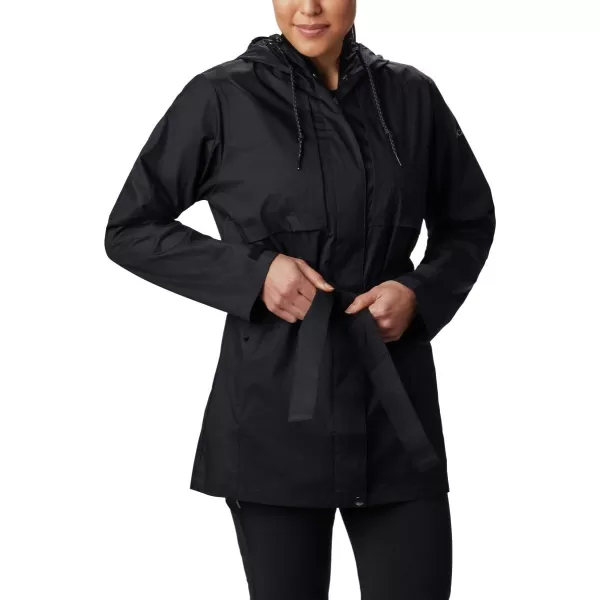 Columbia Womens Pardon My Trench Ii Rain JacketBlack