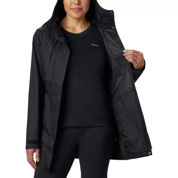 Columbia Womens Pardon My Trench Ii Rain JacketBlack