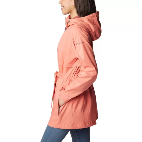 Columbia Womens Pardon My Trench Ii Rain JacketFaded Peach