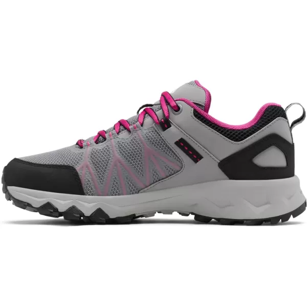 Columbia Womens Peakfreak Ii Outdry Hiking ShoeMonument  Wild Fuchsia