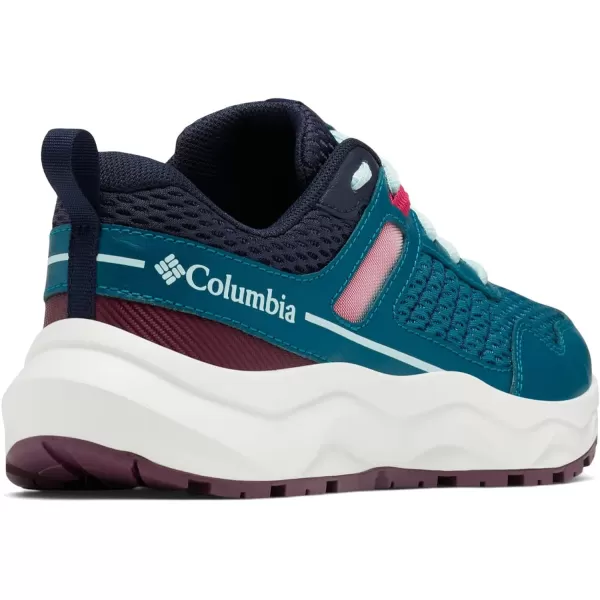 Columbia Womens Plateau Hiking ShoeDeep WaterIcy Morn