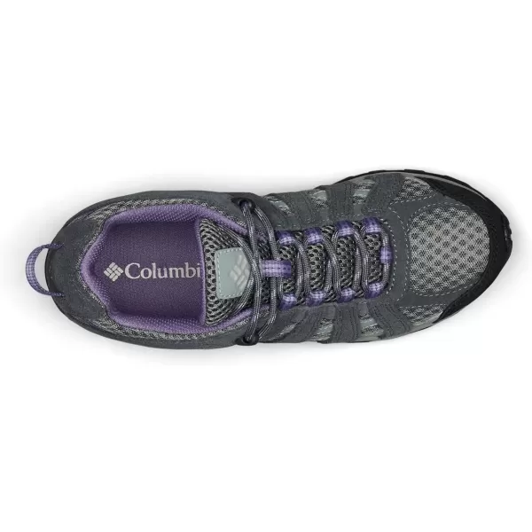 Columbia Womens Redmond Low Rise Hiking ShoesGraphiteDusty Iris