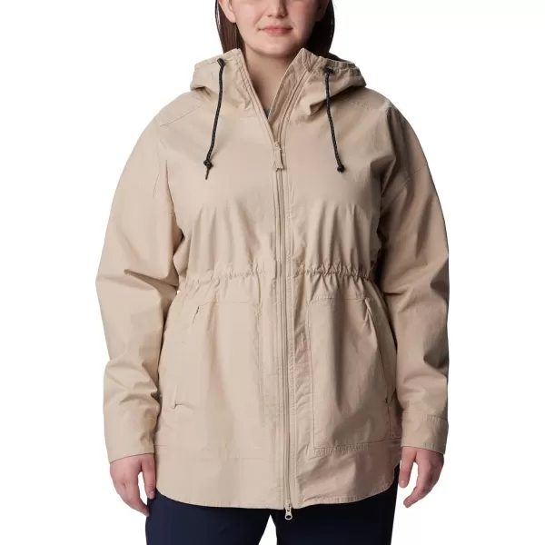 Columbia Womens Sage Lake Long Lined JacketAncient Fossil