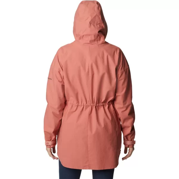 Columbia Womens Sage Lake Long Lined JacketDark Coral