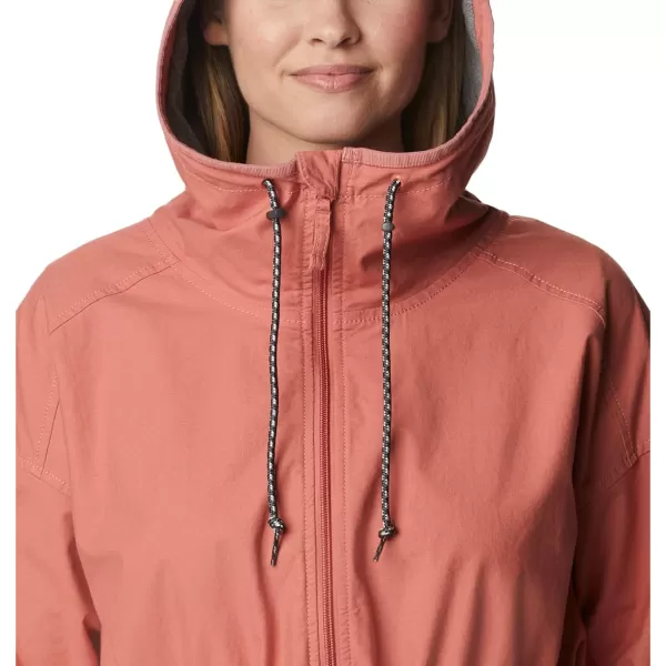 Columbia Womens Sage Lake Long Lined JacketDark Coral