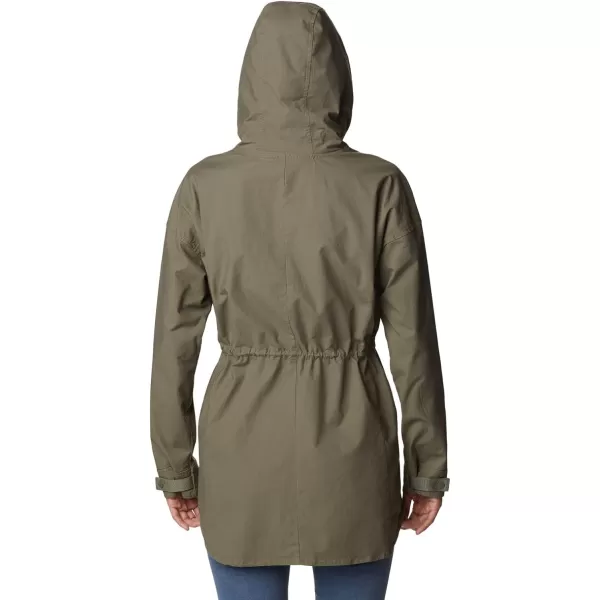 Columbia Womens Sage Lake Long Lined JacketStone Green