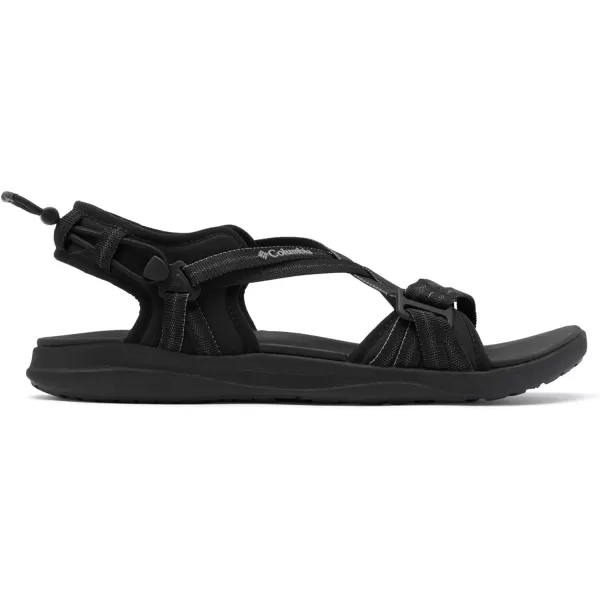 Columbia Womens Sandal SportBlackTitanium Grey Steel