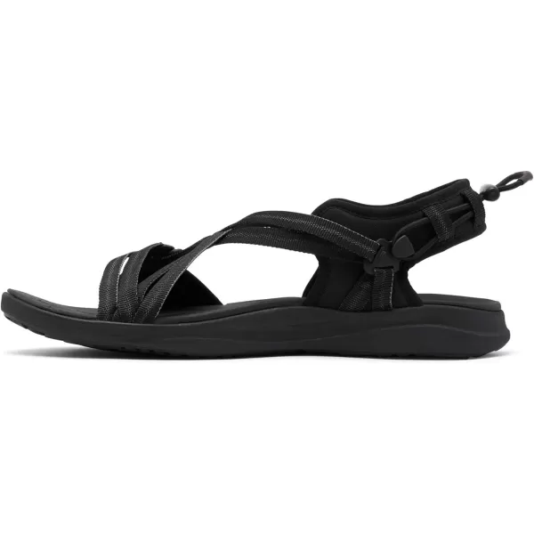 Columbia Womens Sandal SportBlackTitanium Grey Steel