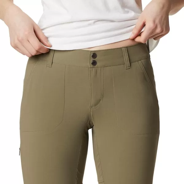 Columbia Womens Saturday Trail Stretch PantStone Green