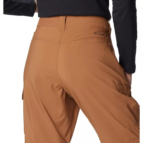 Columbia Womens Silver Ridge Utility Convertible PantCamel Brown