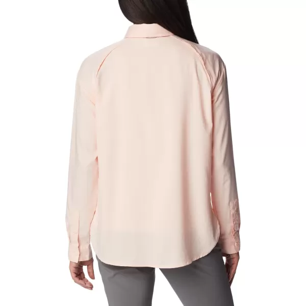 Columbia Womens Silver Ridge Utility Long Sleeve ShirtPeach Blossom