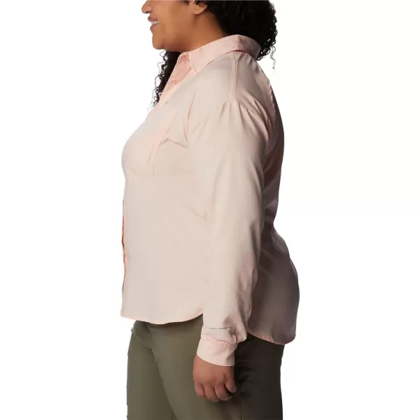 Columbia Womens Silver Ridge Utility Long Sleeve ShirtPeach Blossom