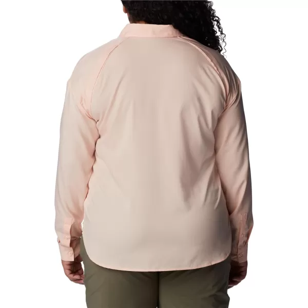 Columbia Womens Silver Ridge Utility Long Sleeve ShirtPeach Blossom