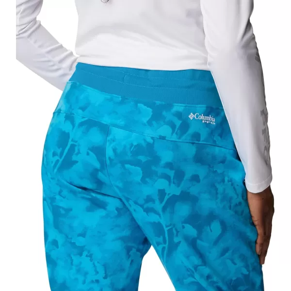 Columbia Womens Slack Water French Terry JoggerPoolSunwashed