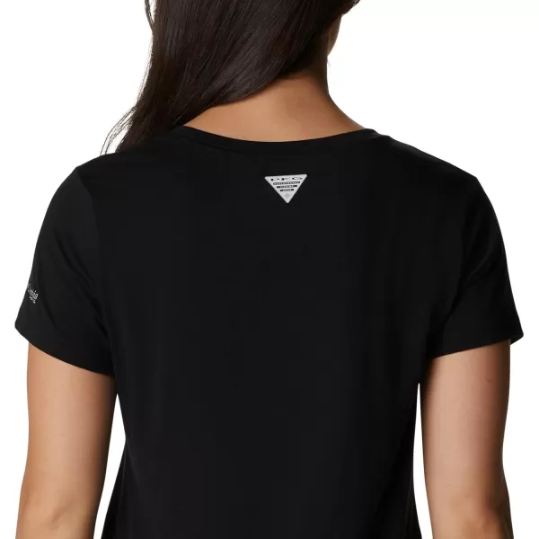 Columbia Womens Slack Water Knit Tee IiBlack