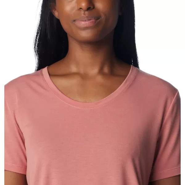 Columbia Womens Slack Water Knit Tee IiSandalwood Pink