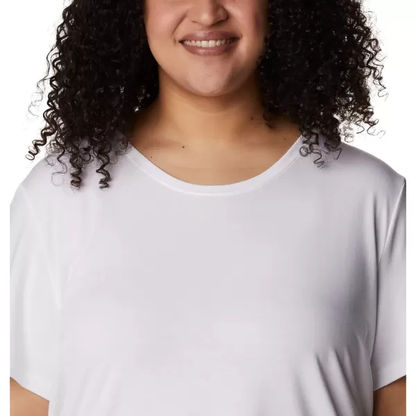 Columbia Womens Slack Water Knit Tee IiWhite