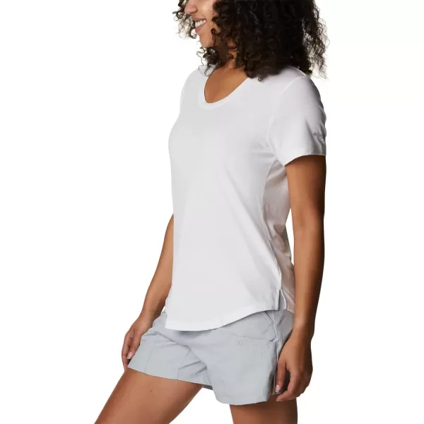 Columbia Womens Slack Water Knit Tee IiWhite