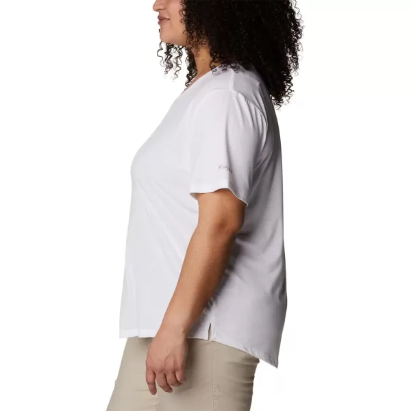 Columbia Womens Slack Water Knit Tee IiWhite